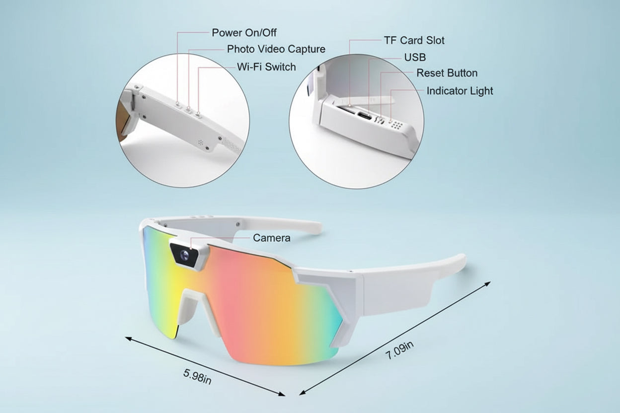 ApexLenz Smart POV Glasses